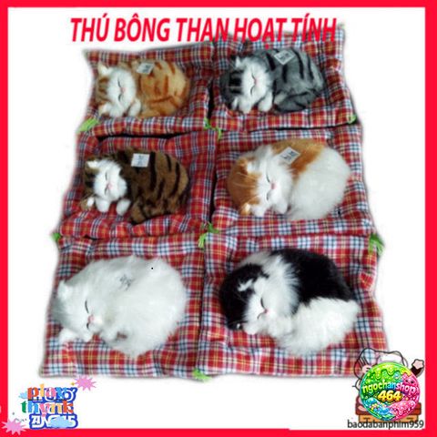 Thú Bông Ô Tô Khử Mùi Chó Mèo - Phụ Kiện Trang Trí Xe Hơi Với Lõi Than Hoạt Tính - Giải Pháp Sống Khỏe Cho Gia Đình
