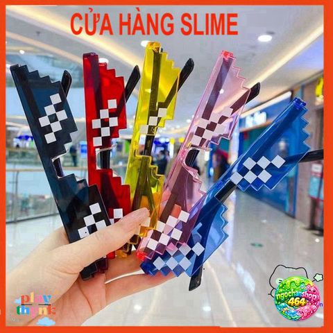 Kính Thuglife MINECRAFT - Kính Mát 6 Chấm Nhiều Màu Sắc Thời Trang, Phong Cách Cute Dành Cho Nam Nữ, Hot Trend 2021