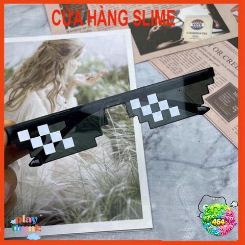 Kính Thuglife MINECRAFT - Kính Mát 6 Chấm Nhiều Màu Sắc Thời Trang, Phong Cách Cute Dành Cho Nam Nữ, Hot Trend 2021