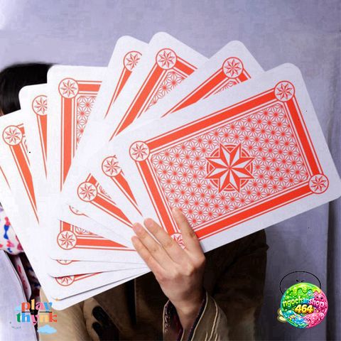 Bộ bài tây khổng lồ A4 - Kích thước lớn gấp 9 lần, quà tặng độc đáo cho bạn bè và gia đình, vui chơi dã ngoại