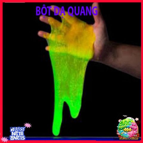 Bột Dạ Quang MS40 5g - Phát Sáng Trong Bóng Tối, Tạo Hiệu Ứng Nghệ Thuật Cho Slime và DIY, An Toàn và Thân Thiện Với Môi Trường