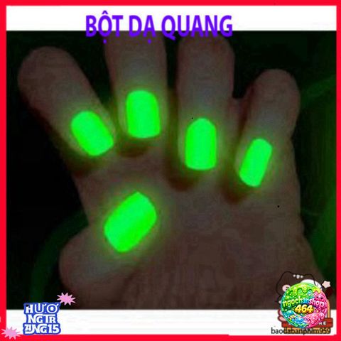 Bột Dạ Quang MS40 5g - Phát Sáng Trong Bóng Tối, Tạo Hiệu Ứng Nghệ Thuật Cho Slime và DIY, An Toàn và Thân Thiện Với Môi Trường