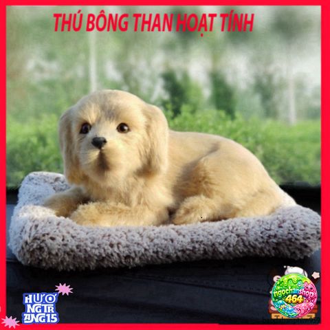 Thú Bông Khử Mùi Than Hoạt Tính - Gấu Chó Vàng Đáng Yêu Cho Ô Tô và Không Gian Sống - Giải Pháp Khử Mùi Hiệu Quả và Trang Trí Dễ Thương