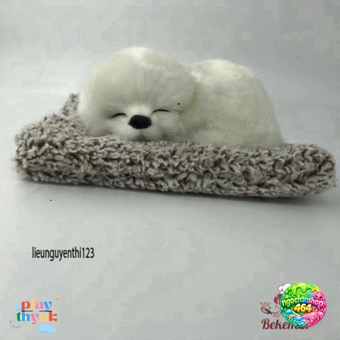 Chó Poodle Xù Nâu M68 - Thú Bông Khử Mùi Lõi Than Hoạt Tính Trang Trí Xe Hơi, Đáng Yêu Cho Trẻ Nhỏ