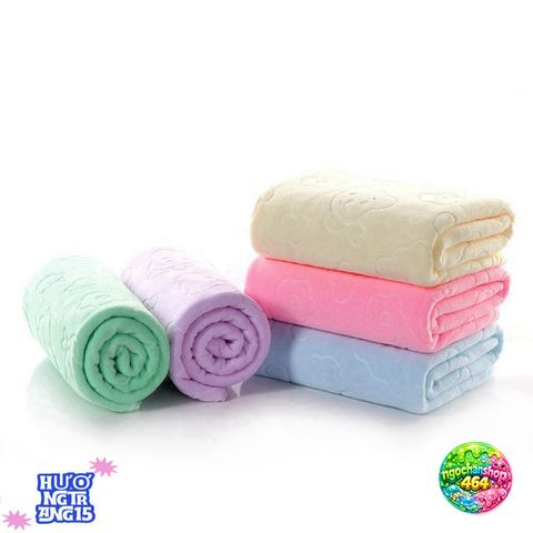 Khăn Tắm Cotton Mềm Mại 70x140cm - Thấm Nước, Không Co Rúm, Nhiều Màu Sắc Thoải Mái Chọn Lựa, Chất Lượng Tốt