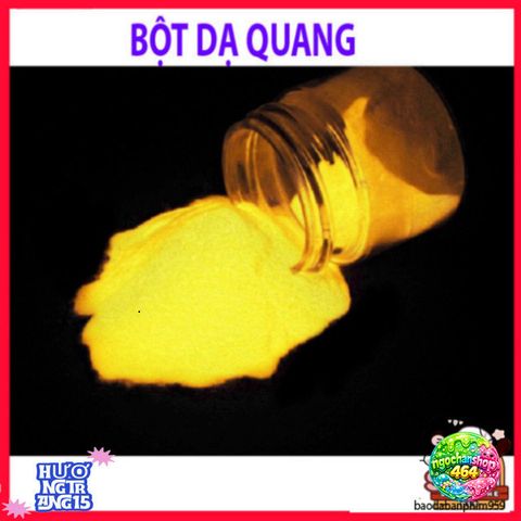 Bột Dạ Quang 40g Màu Vàng Kim - Sản Phẩm Nghệ Thuật Tạo Hiệu Ứng Sáng, Trang Trí Sự Kiện, Quà Tặng Độc Đáo từ Trường Thịnh Sài Gòn