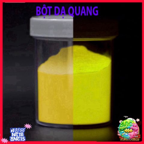 Bột Dạ Quang 40g Màu Vàng Kim - Sản Phẩm Nghệ Thuật Tạo Hiệu Ứng Sáng, Trang Trí Sự Kiện, Quà Tặng Độc Đáo từ Trường Thịnh Sài Gòn