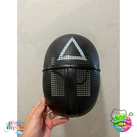 Mặt Nạ Cosplay Squid Game - Mặt Nạ Lính Bệt Halloween Độc Đáo Cho Người Lớn Và Trẻ Em - Phụ Kiện Thời Trang Hóa Trang