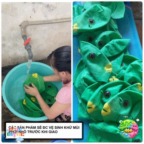 Mặt Nạ Halloween Phù Thủy Đầu Cá Xanh - Silicone Không Độc Hại, Hóa Trang Quái Vật Vui Nhộn, Đạo Cụ Cosplay