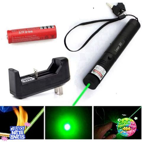 Bút Laser 303 & 301 - Đèn Laser Xanh 100mw Cho Hướng Dẫn & Chỉ Đường - Phụ Kiện Văn Phòng Chất Lượng Cao