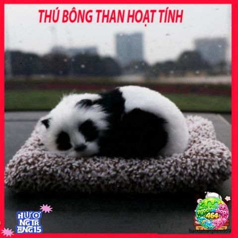 Gấu Bông Thú Ô Tô Tích Hợp Than Hoạt Tính - Khử Mùi, Lọc Không Khí Cho Chó Mèo, Phụ Kiện Trang Trí Xe Hơi Dễ Thương