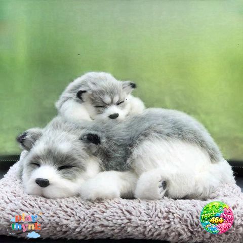 Thú Bông Chó Cún Than Hoạt Tính Khử Mùi Ô Tô - Trang Trí Taplo Xe Hơi, Lọc Không Khí, Dễ Thương và An Toàn cho Gia Đình