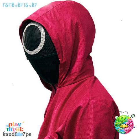 Mặt Nạ Squid Game Hàn Quốc - Đạo Cụ Halloween Độc Đáo, Phù Hợp Cho Người Lớn & Trẻ Em, Quà Tặng Tuyệt Vời Cho Fan Hâm Mộ