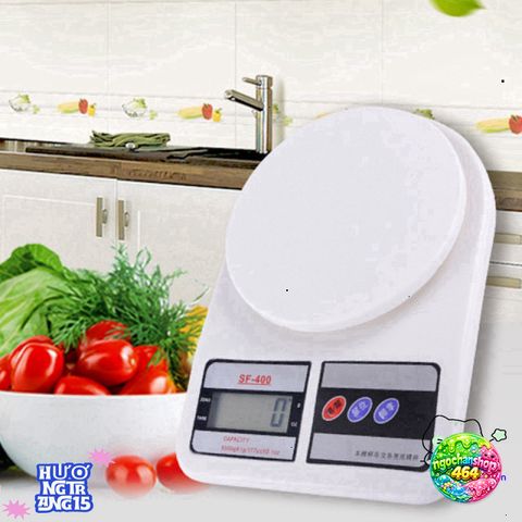 Cân Điện Tử Nhà Bếp Mini 1g-5Kg Chính Xác Cao, Tặng 2 Pin AAA - Thước Đo Định Lượng Làm Bánh Tiện Lợi