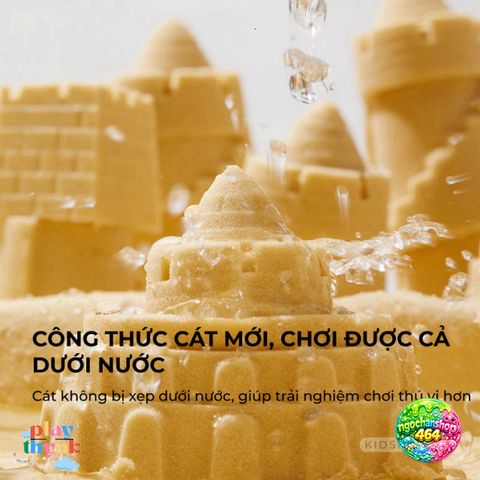 Bộ Cát Động Lực Mideer 2024 - Đồ Chơi Nghệ Thuật An Toàn Cho Trẻ Em Từ 3 Tuổi, Chơi Cát Trên Cạn Và Dưới Nước, Không Dính Tay