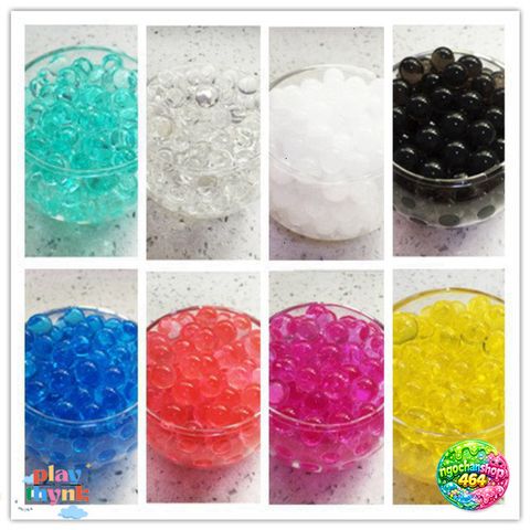 Hạt Nở Màu Đơn 2000 Viên FSG39 - Nguyên Liệu Làm Slime, Trang Trí Cây & Đồ Chơi An Toàn Cho Trẻ Em