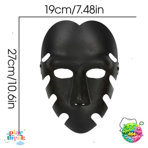Mặt nạ Squid Game Cosplay - Phụ kiện Halloween Thoáng Khí, Đạo Cụ Tiệc Hóa Trang, Trang Trí Độc Đáo, Đồ Chơi Vui Nhộn