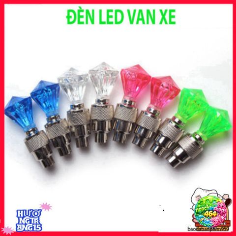 Đèn LED Van Bánh Xe Đạp & Xe Máy - Phụ Kiện Phát Sáng 7 Màu, Tăng Độ An Toàn & Nổi Bật Khi Di Chuyển Ban Đêm