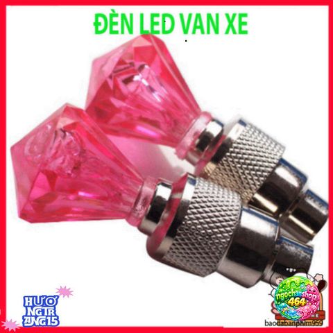 Đèn LED Van Bánh Xe Đạp & Xe Máy - Phụ Kiện Phát Sáng 7 Màu, Tăng Độ An Toàn & Nổi Bật Khi Di Chuyển Ban Đêm
