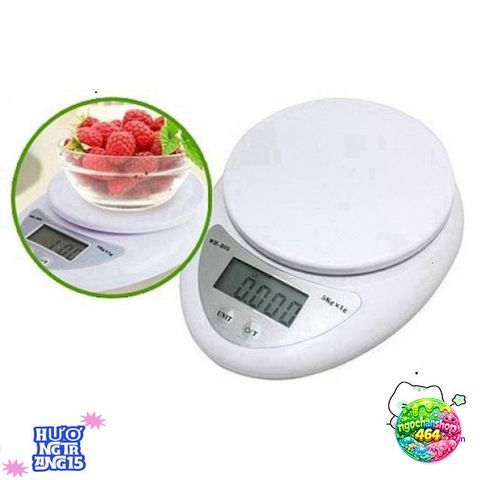 Cân Điện Tử Mini LS1-0527-540 - Cân Chính Xác 5kg, Thiết Kế Nhỏ Gọn, Thích Hợp Cho Nhà Bếp và Nấu Nướng
