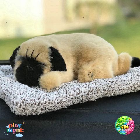 Thú Bông Khử Mùi Ô Tô Than Hoạt Tính Chính Hãng - Phụ Kiện Trang Trí Taplo Ô Tô Gấu Trúc, Poodle, Huski, Cat