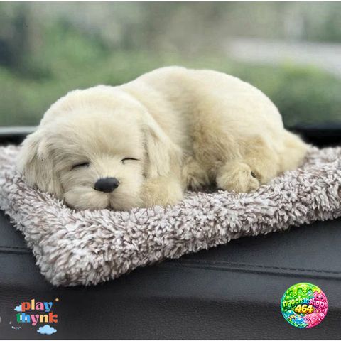 Thú Bông Khử Mùi Ô Tô Than Hoạt Tính Chính Hãng - Phụ Kiện Trang Trí Taplo Ô Tô Gấu Trúc, Poodle, Huski, Cat