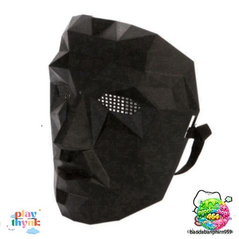 Mặt Nạ Cosplay Squid Game - Phụ Kiện Nhập Vai Độc Đáo Cho Trò Chơi Hóa Trang - Quà Tặng Thú Vị Cho Tín Đồ Game