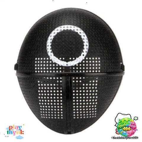 Mặt Nạ Cosplay Squid Game - Phụ Kiện Nhập Vai Độc Đáo Cho Trò Chơi Hóa Trang - Quà Tặng Thú Vị Cho Tín Đồ Game