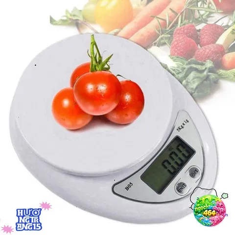 Cân Điện Tử Nhà Bếp LS1-0661-673 - Đo Chính Xác từ 10g đến 5kg, Màn Hình LCD, Thích Hợp Cân Thực Phẩm, Nguyên Liệu Làm Bánh