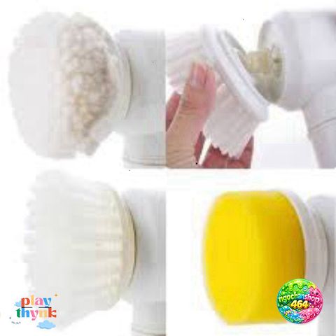 Bàn Chải Đa Năng Magic Brush 5 In 1 - Giải Quyết Nhanh Chóng Vết Bẩn, Tiết Kiệm Thời Gian Lau Chùi Cho Gia Đình bạn