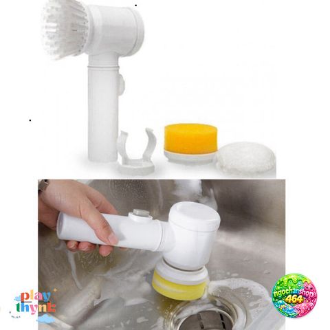 Bàn Chải Đa Năng Magic Brush 5 In 1 - Giải Quyết Nhanh Chóng Vết Bẩn, Tiết Kiệm Thời Gian Lau Chùi Cho Gia Đình bạn