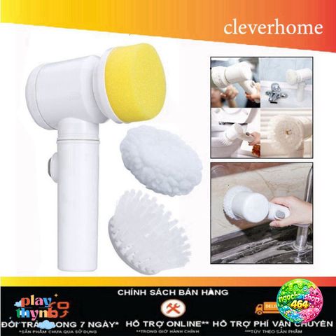 Bàn Chải Đa Năng Magic Brush 5 In 1 - Giải Quyết Nhanh Chóng Vết Bẩn, Tiết Kiệm Thời Gian Lau Chùi Cho Gia Đình bạn