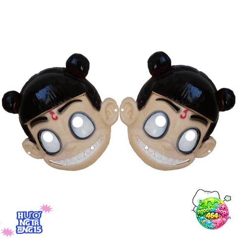 Mặt Nạ Tây Du Ký Natra - Mặt Nạ Hóa Trang Halloween Siêu Nhân Dễ Thương Cho Trẻ Em Từ 4 Tuổi Trở Lên