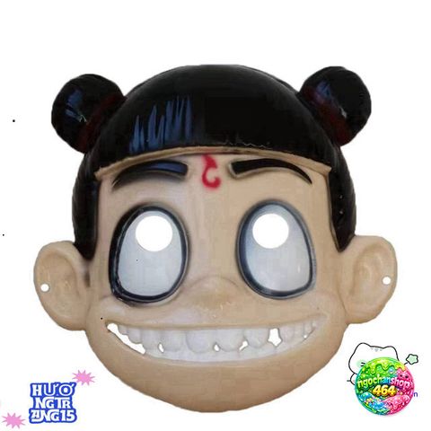 Mặt Nạ Tây Du Ký Natra - Mặt Nạ Hóa Trang Halloween Siêu Nhân Dễ Thương Cho Trẻ Em Từ 4 Tuổi Trở Lên