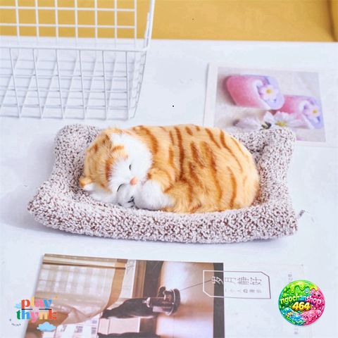 Mèo Bông Khử Mùi Than Hoạt Tính 27cm - Đồ Trang Trí Xe Hơi Dễ Thương, Khử Mùi Hiệu Quả, An Toàn cho Không Gian Sống