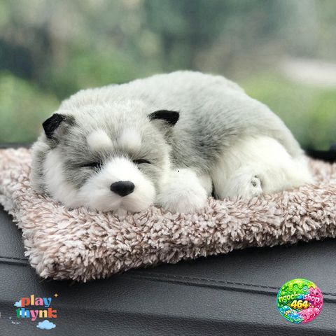 Mèo Bông Khử Mùi Than Hoạt Tính 27cm - Đồ Trang Trí Xe Hơi Dễ Thương, Khử Mùi Hiệu Quả, An Toàn cho Không Gian Sống