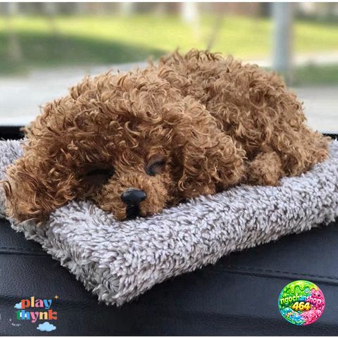 Thú Bông Khử Mùi Ô Tô Than Hoạt Tính Chính Hãng - Phụ Kiện Trang Trí Taplo Xe Hơi, Gấu Trúc, Poodle, Huski, Cat