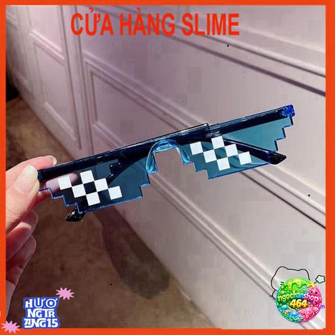 Kính Thuglife 6 Chấm MINECRAFT Nhiều Màu Sắc - Kính Thời Trang Hợp Trend 2021 dành cho Nam Nữ