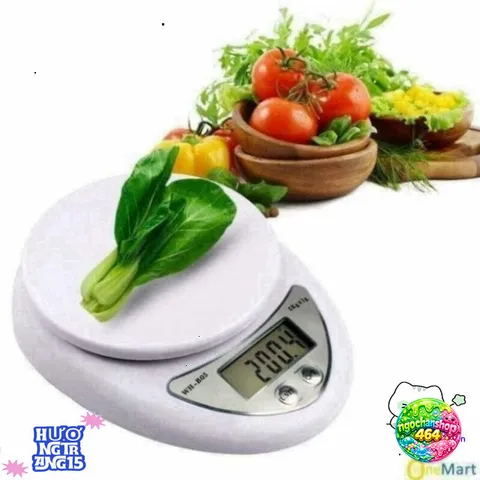 Cân Điện Tử B05 5kg - Cân Tiểu Ly Nhỏ Tiện Dụng Cho Gia Đình, Cửa Hàng Đồ Ăn, Đo Trọng Lượng Chính Xác