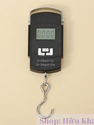 Cân Móc Treo Xách Tay 50kg - Cân Thực Phẩm Di Động Cho Nhà Hàng, Quán Ăn - Thiết Kế Nhỏ Gọn, Chính Xác, Tiện Lợi