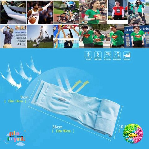 Găng Tay Chống Nắng Let's Slim J4290 - Bảo Vệ Tia UV Hiệu Quả Cho Mùa Hè, Phong Cách Thể Thao Năng Động