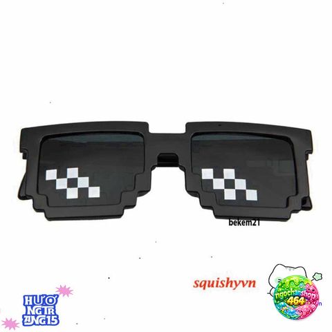 Kính Râm Thug Life Độc Đáo Cho Nam Nữ - Phong Cách Sành Điệu, Hoàn Hảo Cho Tiệc Tùng Và Hội Nghị Minecraft