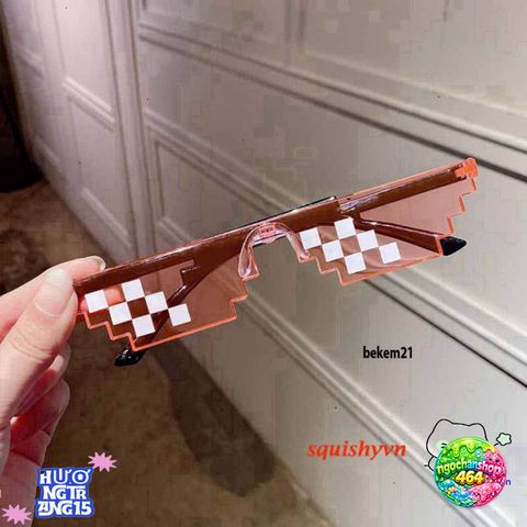 Kính Râm Thug Life Độc Đáo Cho Nam Nữ - Phong Cách Sành Điệu, Hoàn Hảo Cho Tiệc Tùng Và Hội Nghị Minecraft