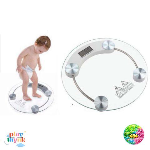 Cân Điện Tử Hình Tròn Siêu Chính Xác 180KG - Cảm Biến Thông Minh, Kiểu Dáng Hiện Đại, Tiết Kiệm Pin