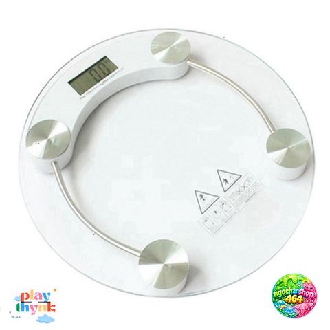 Cân Điện Tử Hình Tròn Siêu Chính Xác 180KG - Cảm Biến Thông Minh, Kiểu Dáng Hiện Đại, Tiết Kiệm Pin