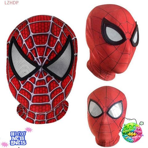Mặt Nạ Người Nhện 3D Cosplay - Hóa Thân Peter Parker & Miles Morales cho Halloween và Trò Chơi Siêu Anh Hùng