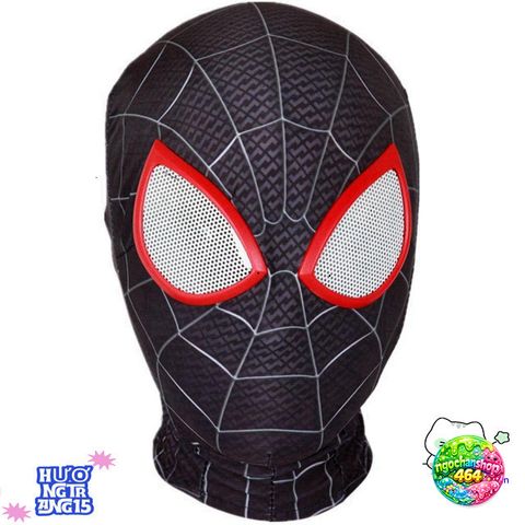 Mặt Nạ Người Nhện 3D Cosplay - Hóa Thân Peter Parker & Miles Morales cho Halloween và Trò Chơi Siêu Anh Hùng