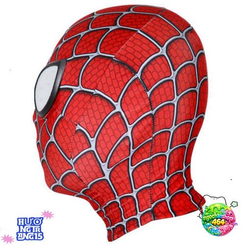 Mặt Nạ Người Nhện 3D Cosplay - Hóa Thân Peter Parker & Miles Morales cho Halloween và Trò Chơi Siêu Anh Hùng
