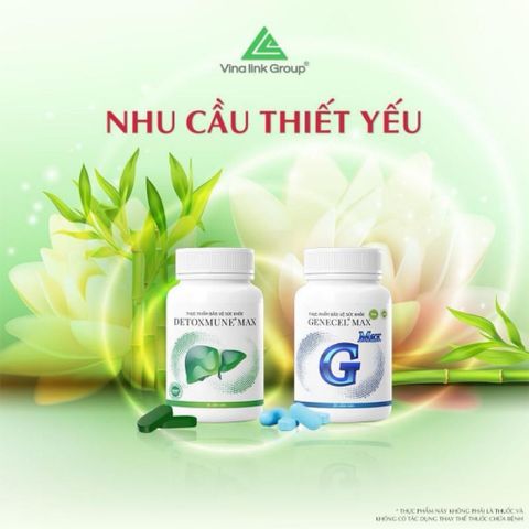 Viên nén Genecel Max - Hỗ trợ tăng cường sức khỏe và sức đề kháng - 30 viên/hộp, Giải pháp chống oxy hóa và lão hóa hiệu quả