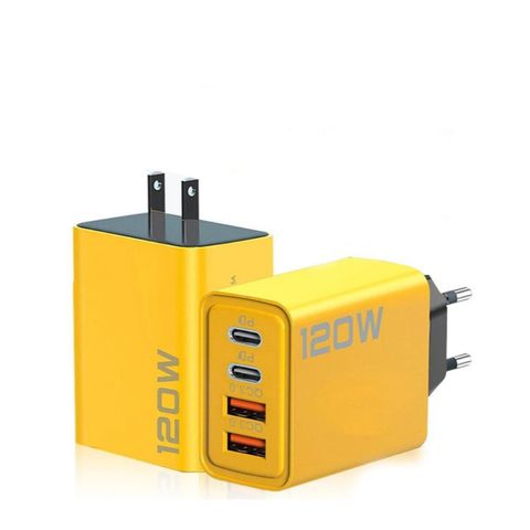 Bộ Sạc Đa Năng 4IN1 120W Cao Cấp - Sạc Nhanh PD, Kết Nối USB-C, Dây Dù Chống Đứt, Tương Thích Điện Thoại, Laptop